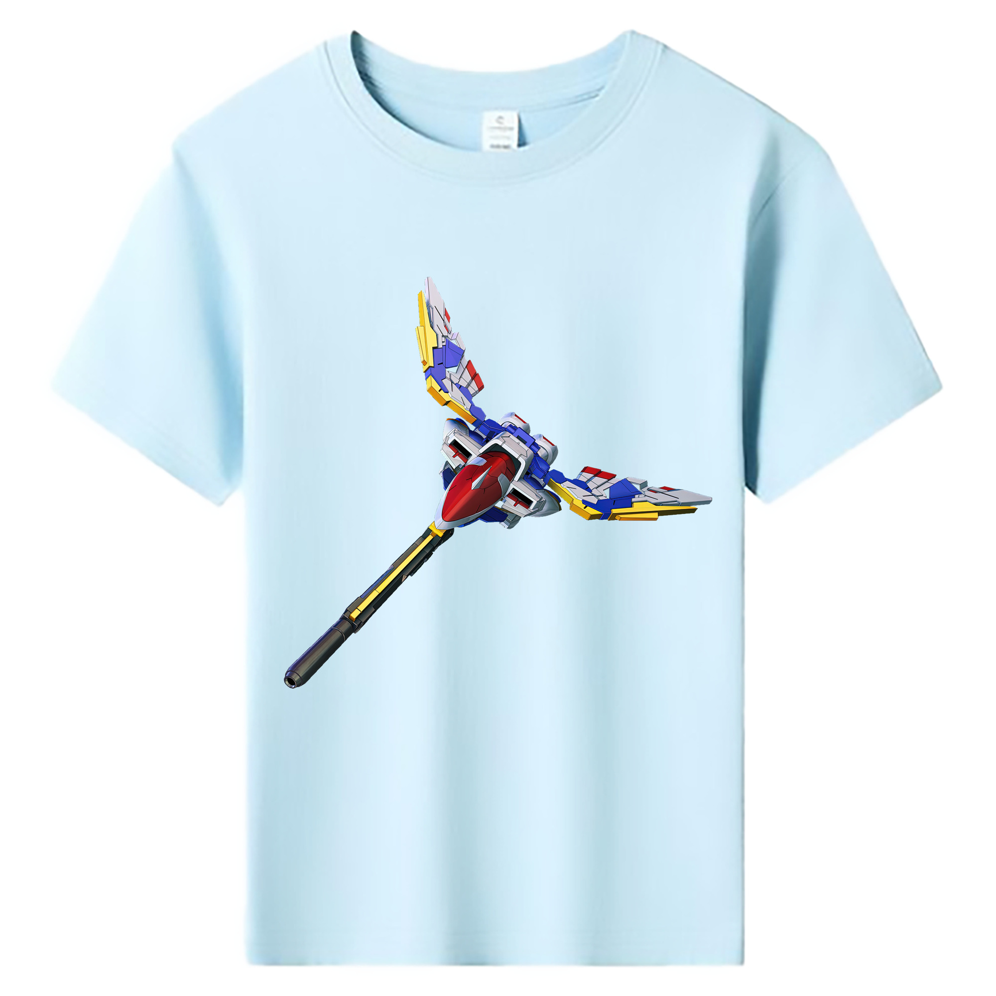 （画像用） 機動戦士ガンダム Mobile Suit Gundam 綿100％キッズTシャツ（フロントプリント）